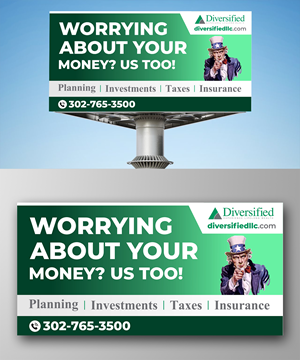 Werbetafel-Design von ecorokerz für Diversified | Design: #30667605