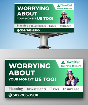 Werbetafel-Design von ecorokerz für Diversified | Design: #30667606