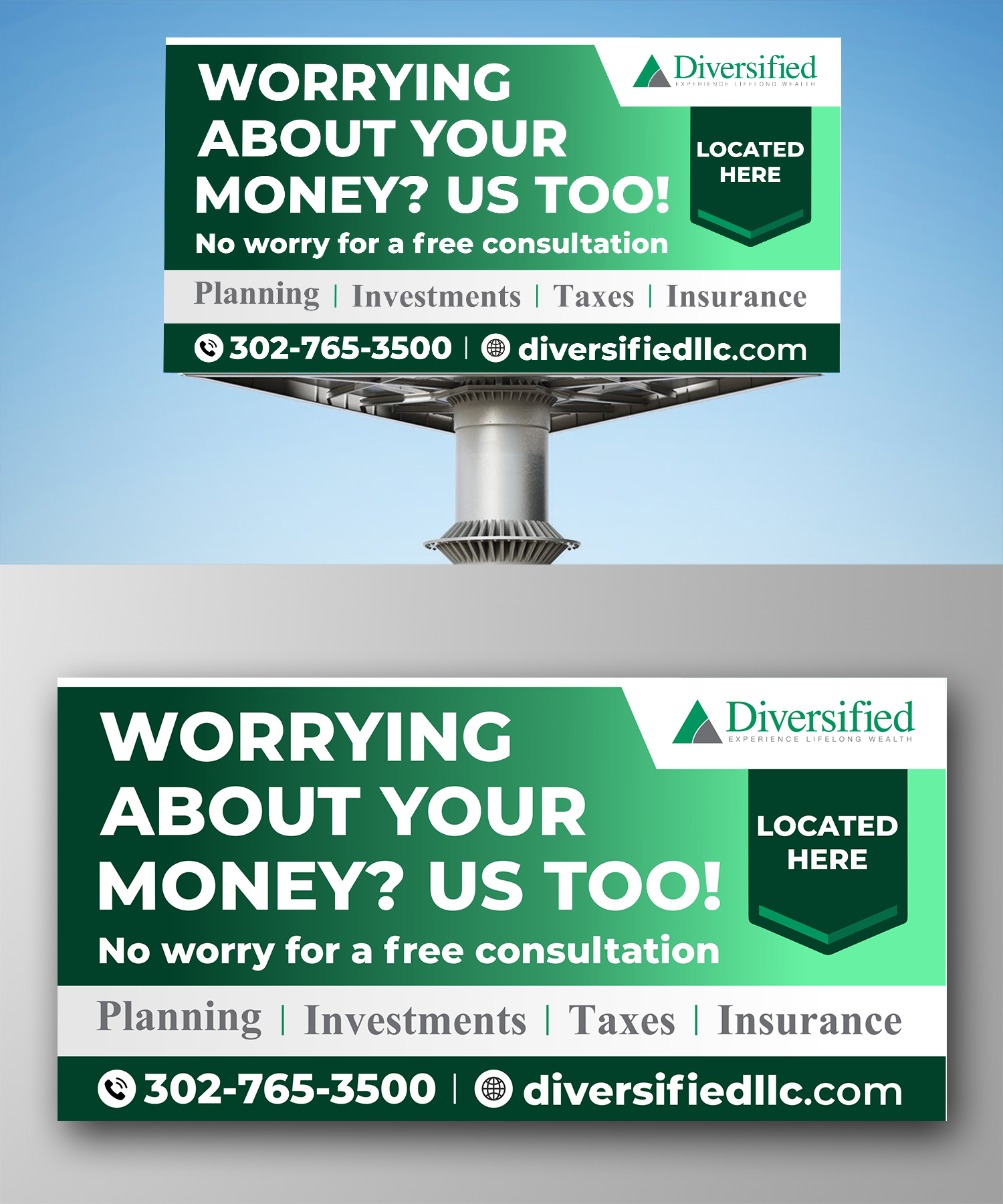 Billboard Design by ecorokerz for Diversified | Design #30693304