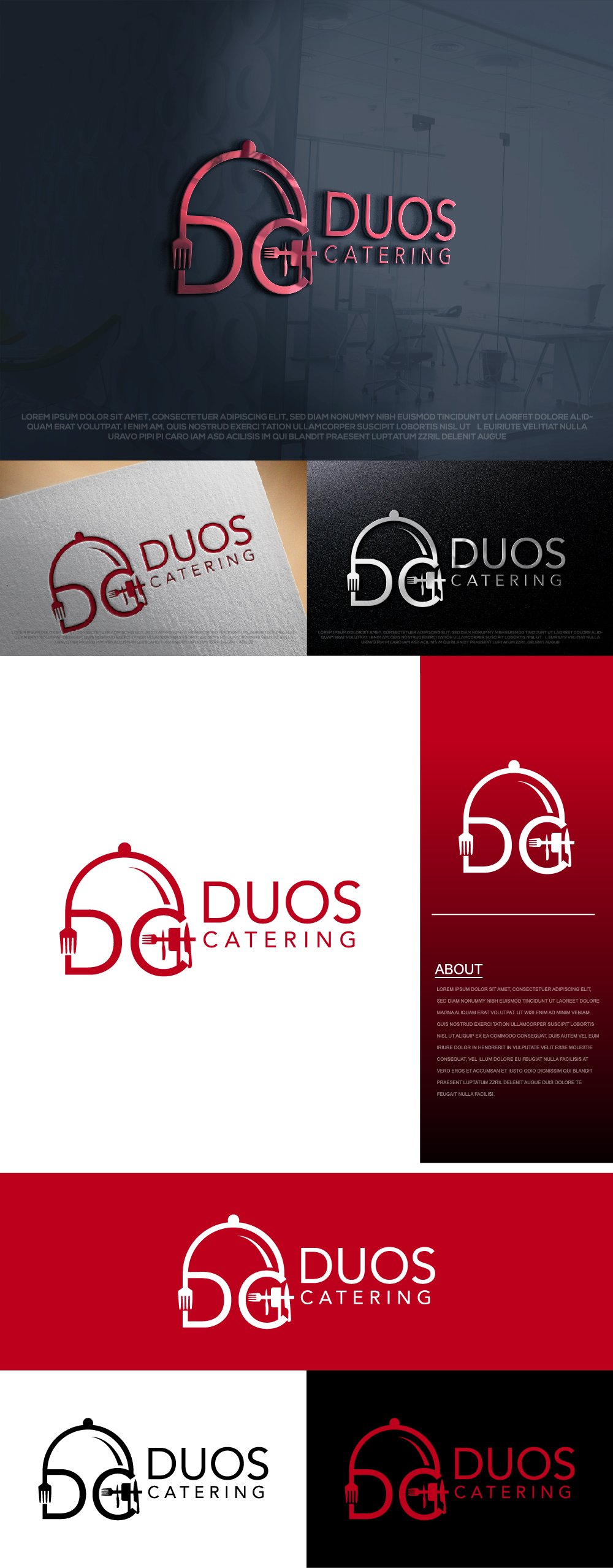 Logo Design by Ayub Zafar for Duos Company | Design #30614063