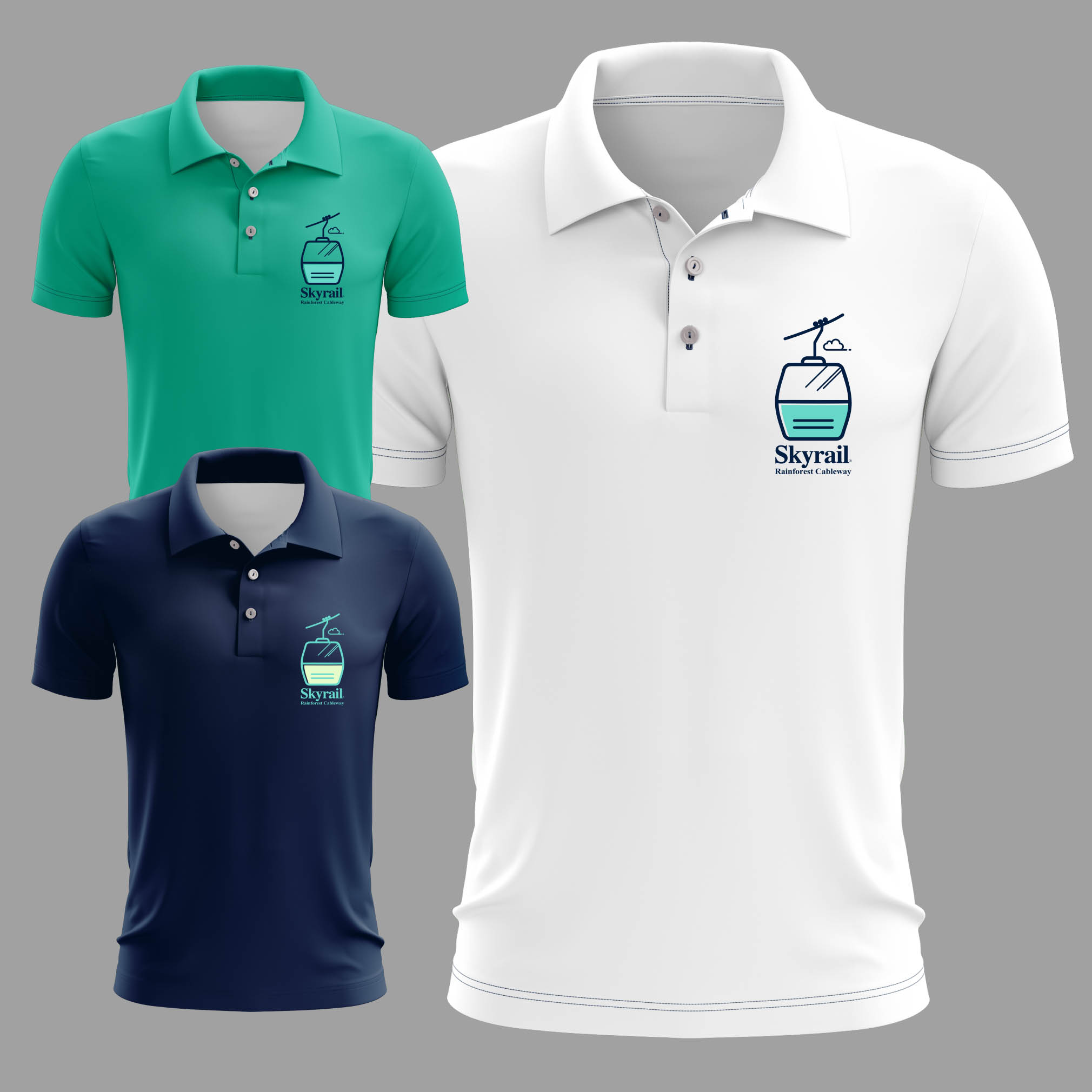 T-shirt Design by Rheanza for Skyrail Rainforest Cableway | Design #30629746