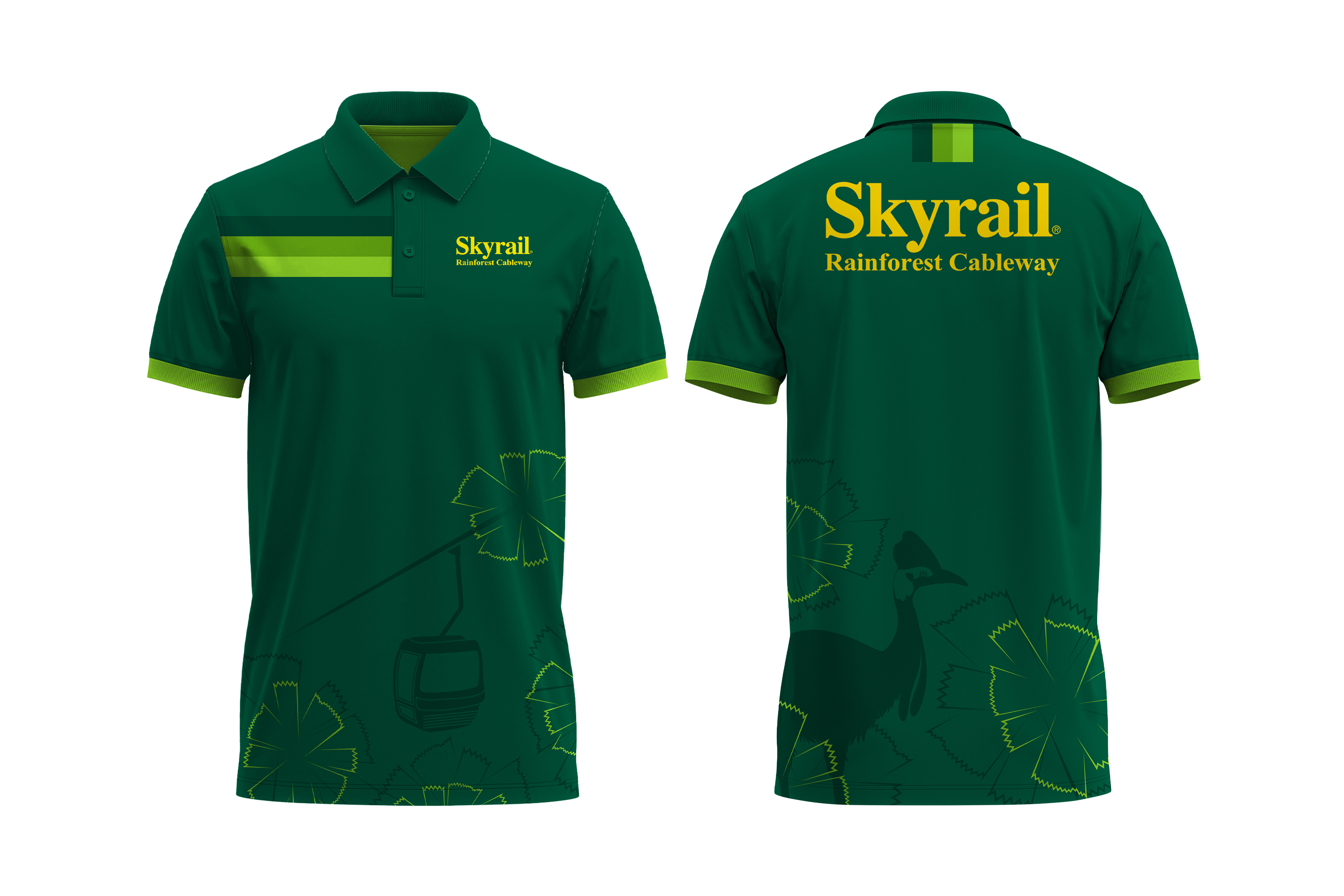 T-shirt Design by RenCan for Skyrail Rainforest Cableway | Design #30606355