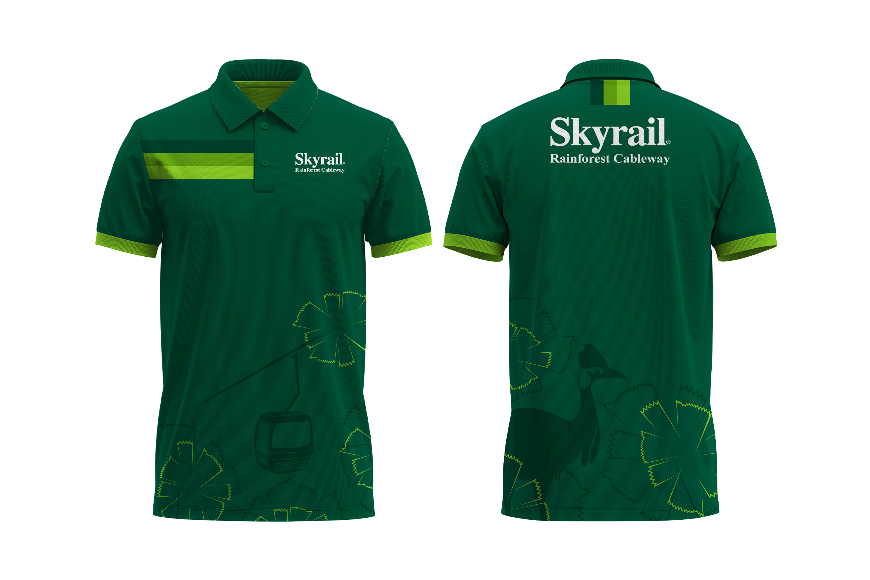 T-shirt Design by RenCan for Skyrail Rainforest Cableway | Design #30621538