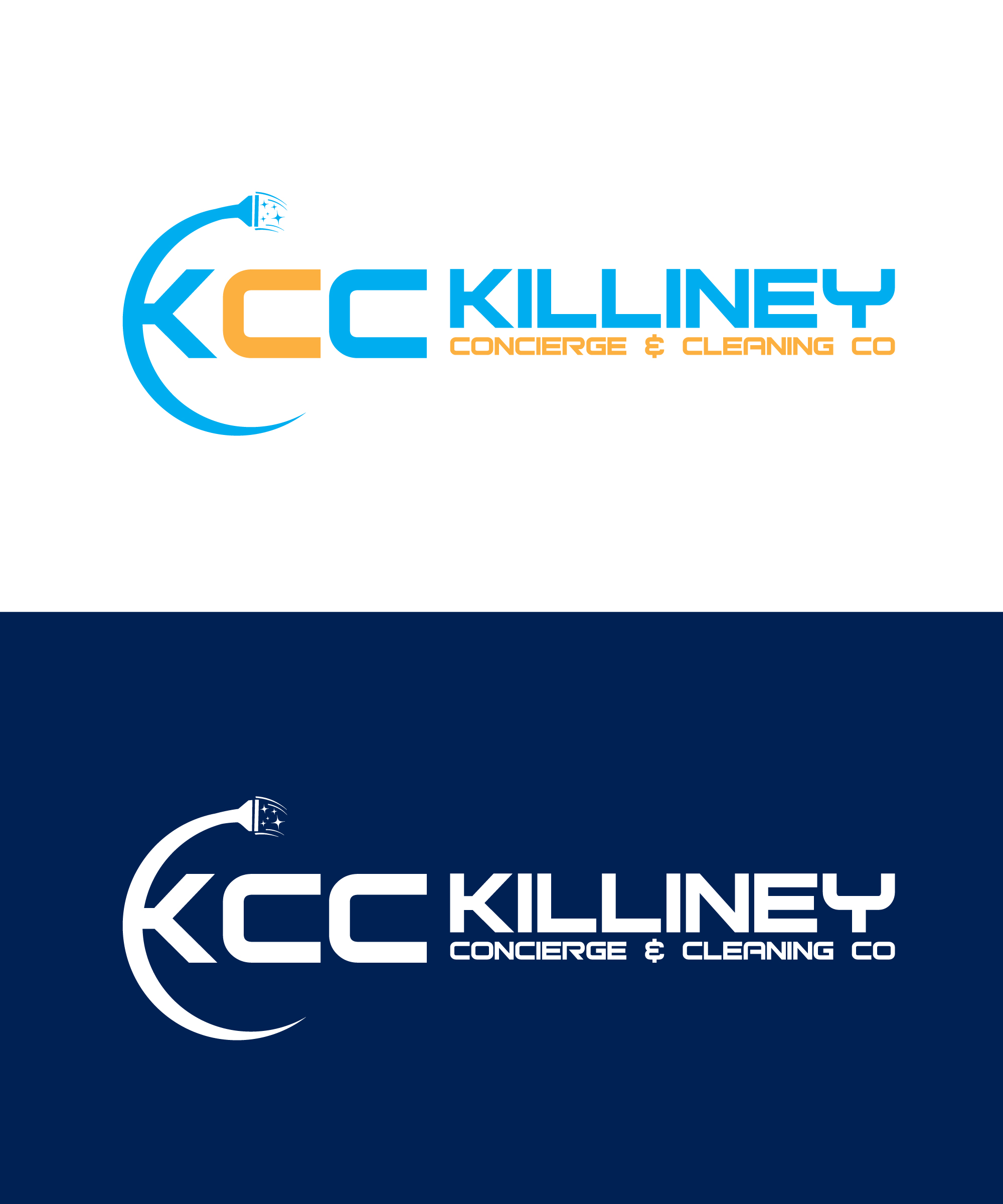 Logo Design by MHP Graphics House for Killiney Concierge & Cleaning Co. | Design #30638398
