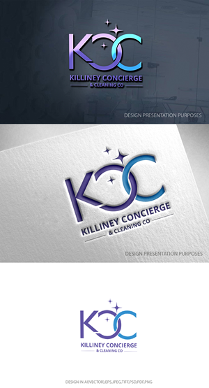 Logo-Design von zebronicgraphic für Killiney Concierge & Cleaning Co. | Design: #30638590