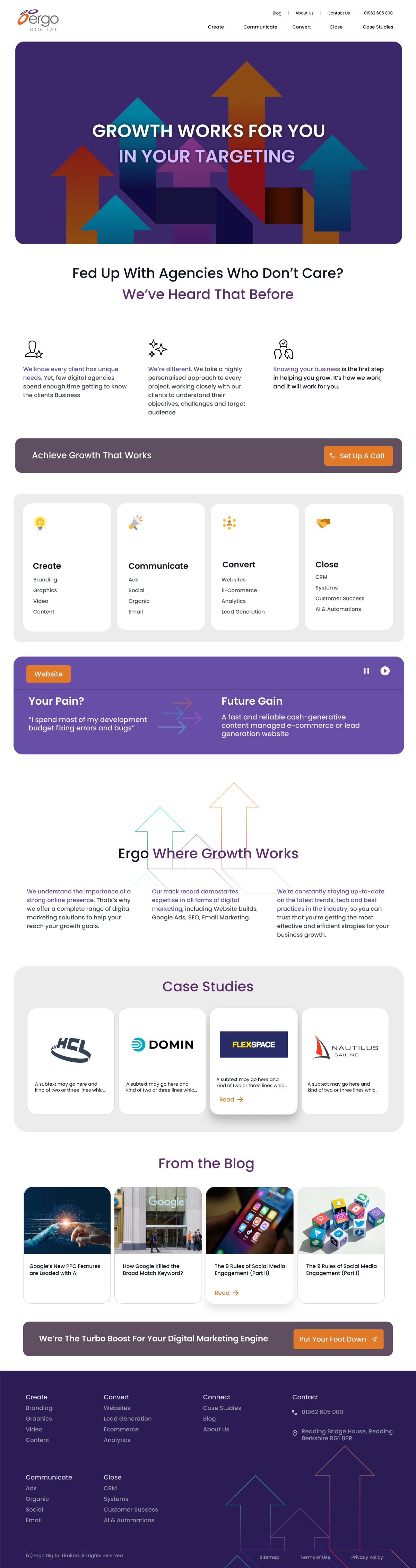 Web-Design von kapilmoon für Ergo Digital Limited | Design #30632477