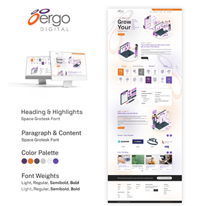 Web-Design von TheWebD für Ergo Digital Limited | Design #30665192