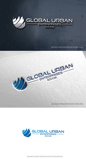 Diseño de Logo por zebronicgraphic para Global Urban Enterprise dba AmBuild | Diseño: #30606183