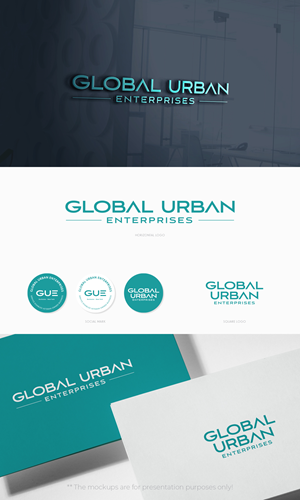 Logo Design by Asya Logo for Global Urban Enterprise dba AmBuild | Design #30606125