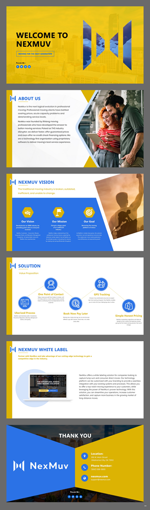 PowerPoint Design by pb for Graham Logistics Services | Design: #30608807