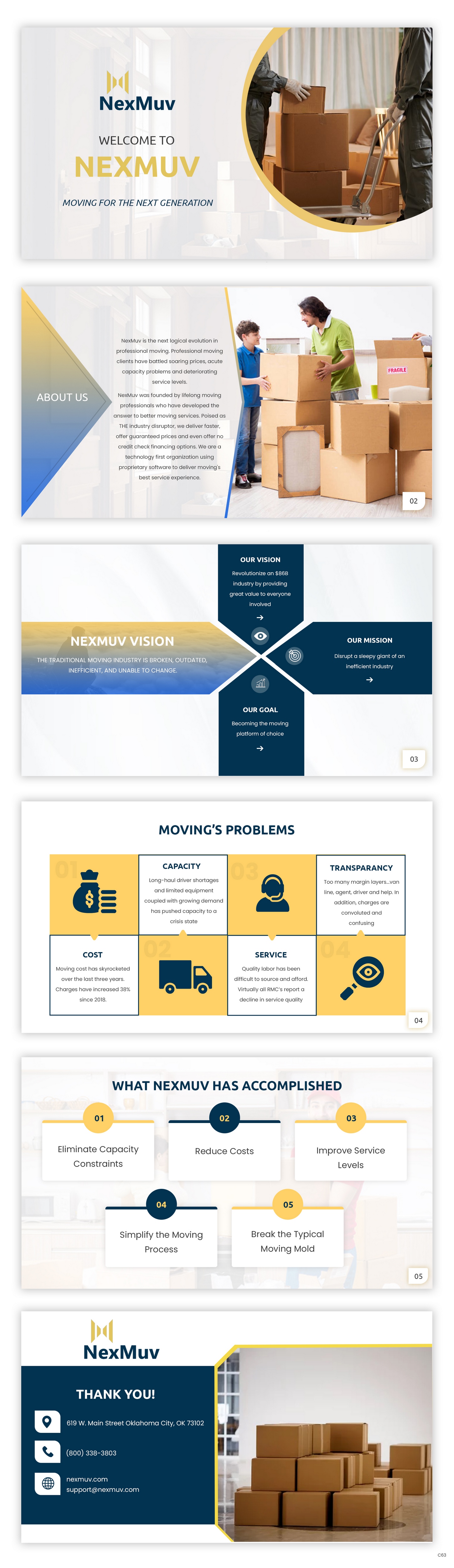 PowerPoint Design by pb for Graham Logistics Services | Design #30638684