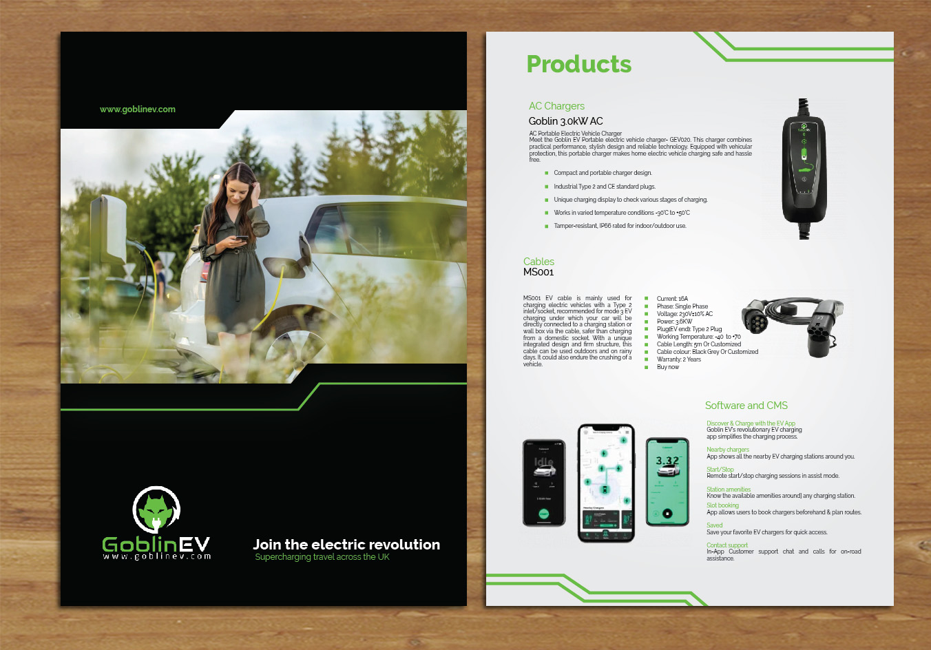 Brochure Design by MNM for Goblin  | Design #30606902