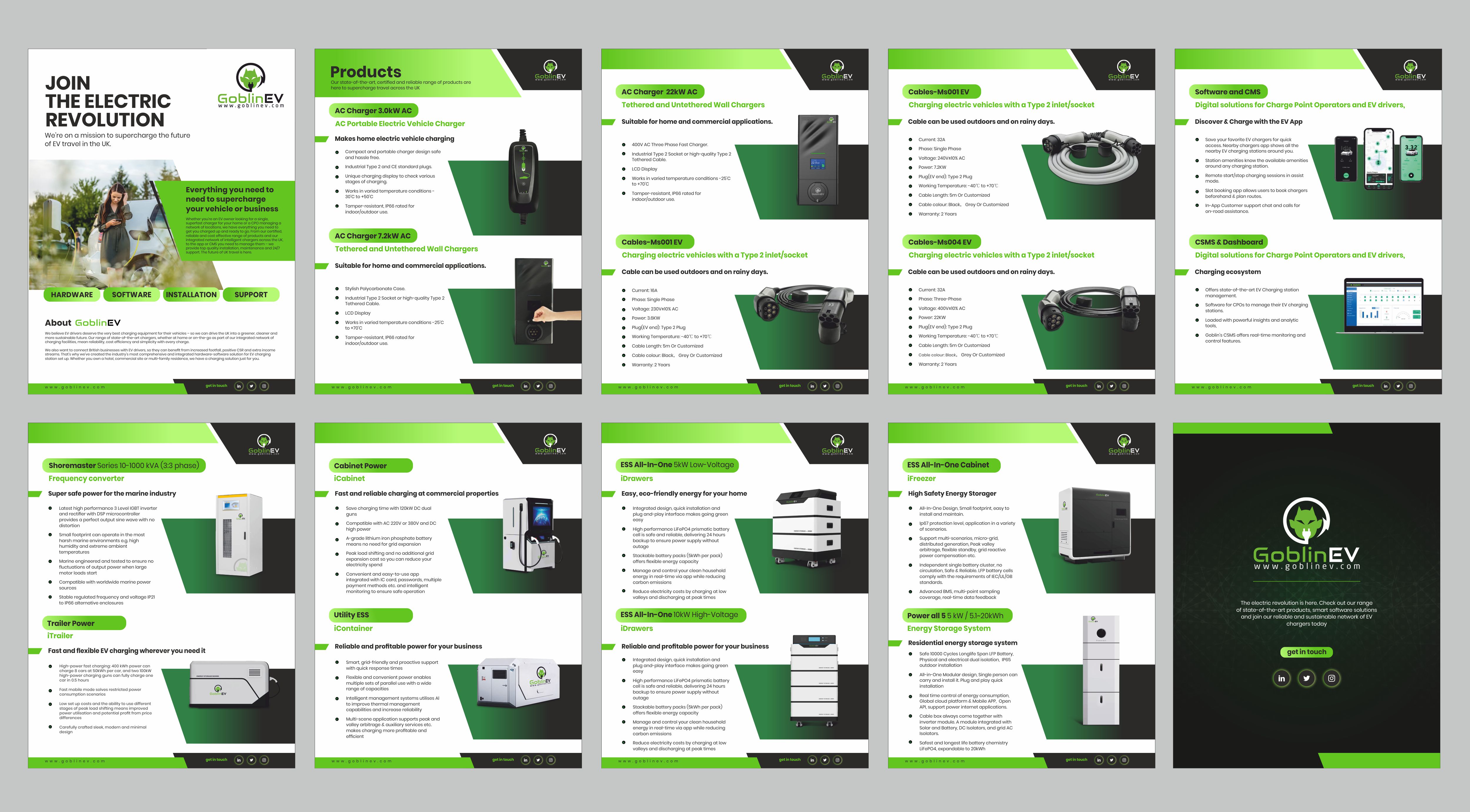Diseño de Brochure por Fine Graphics House para Goblin  | Diseño #30707353