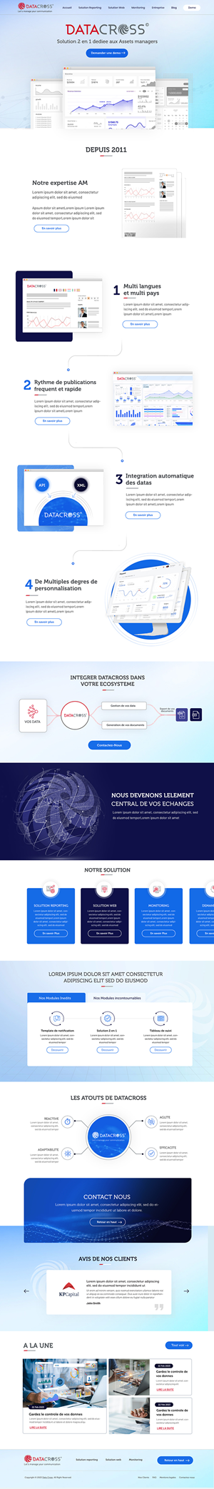 Diseño Web por Blue Sparrow para Digitalcube | Diseño: #30632255