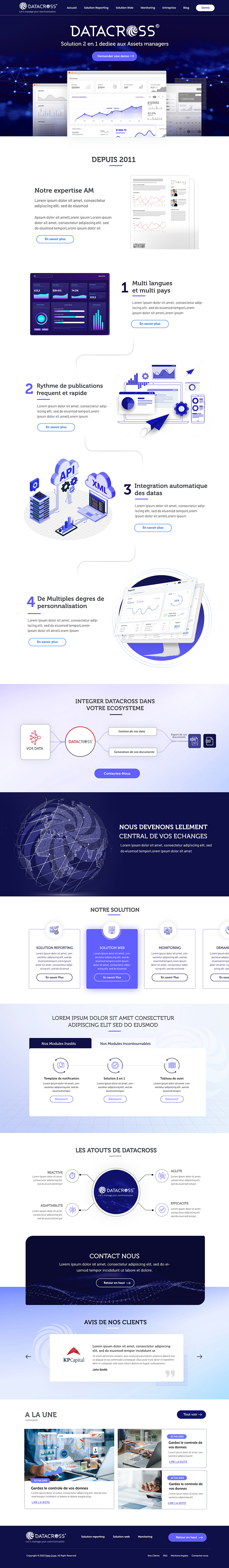 Web-Design von Blue Sparrow für Digitalcube | Design #30632256