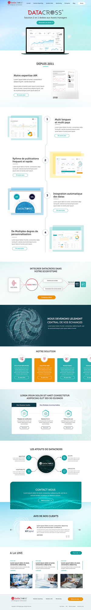 Diseño Web por Blue Sparrow para Digitalcube | Diseño: #30634417