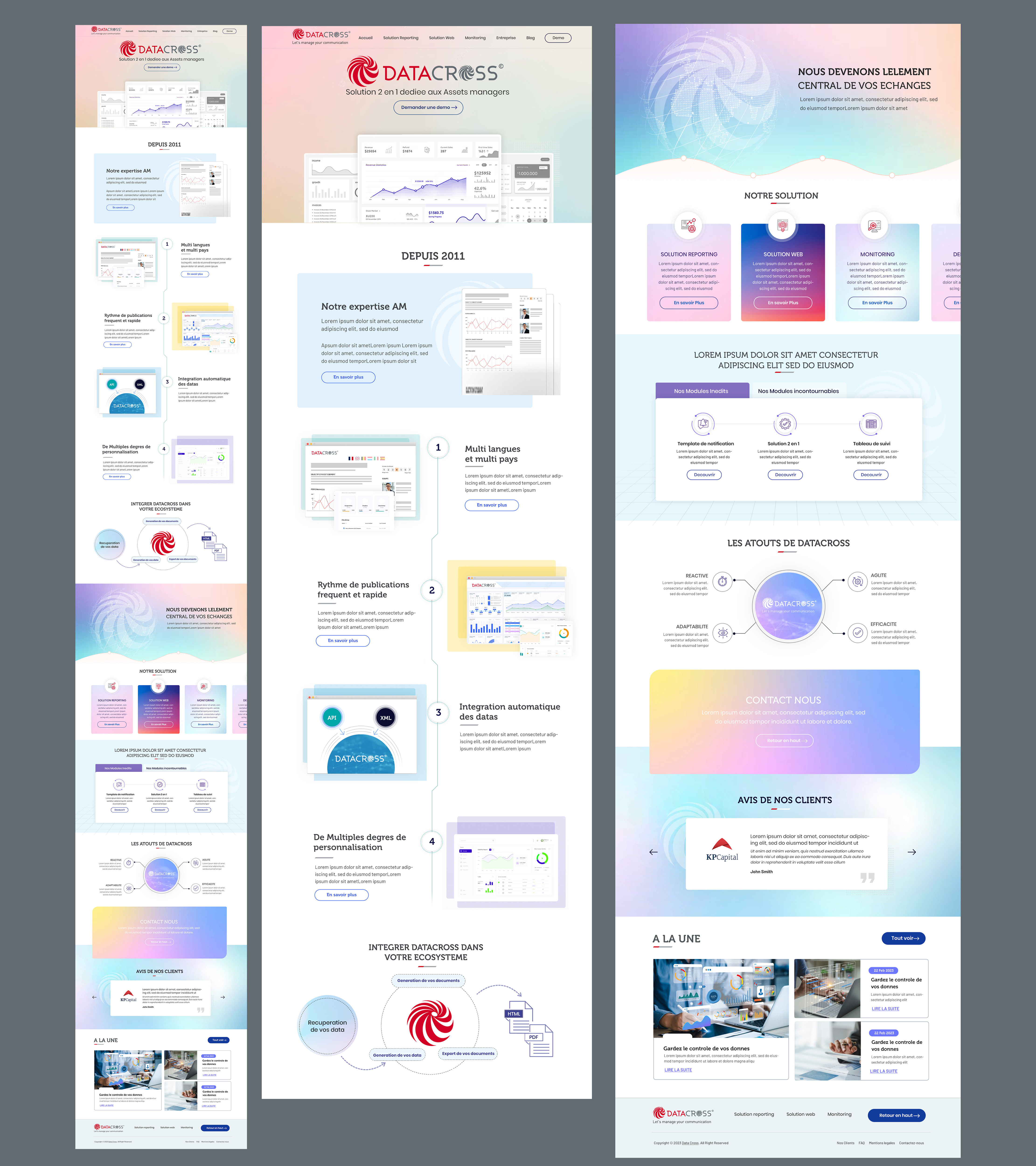 Web-Design von Blue Sparrow für Digitalcube | Design #30638678