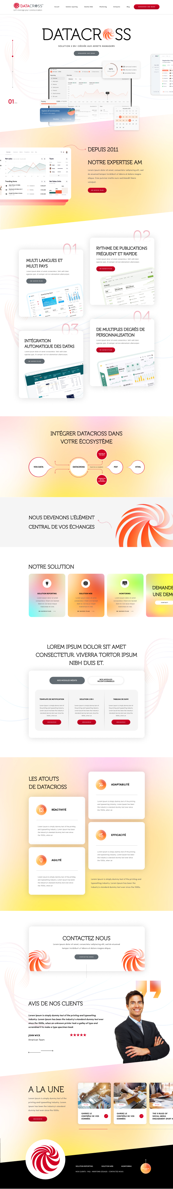 Web Design by Hafsa Fatymah for Digitalcube | Design #30648697