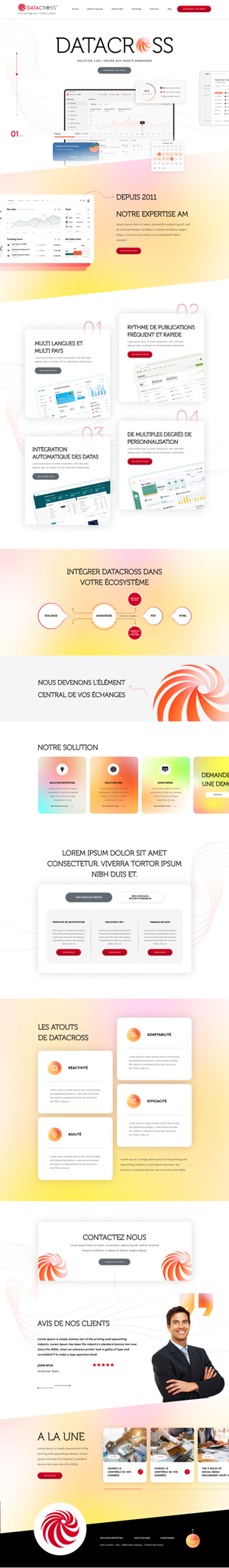 Web Design by Hafsa Fatymah for Digitalcube | Design: #30648697