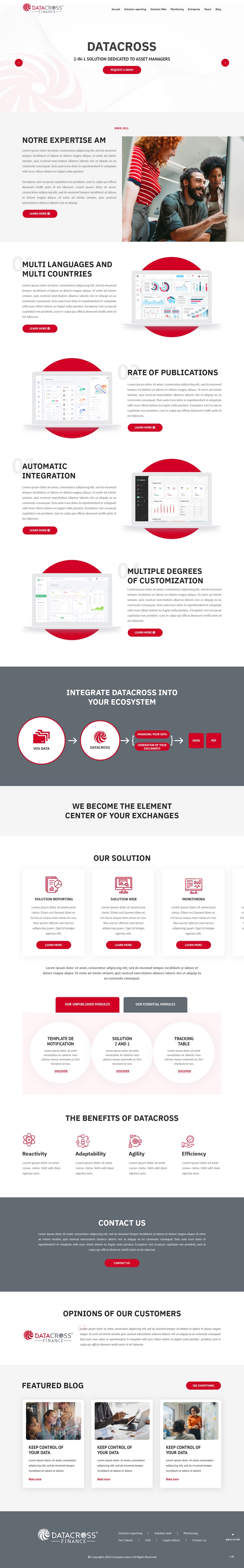 Web Design by pb for Digitalcube | Design #30625925