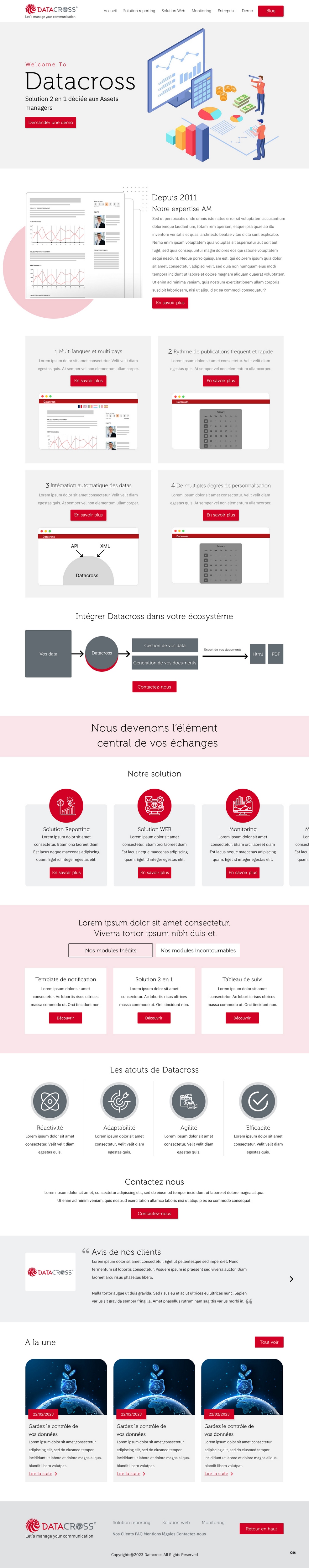Web Design by pb for Digitalcube | Design #30633782