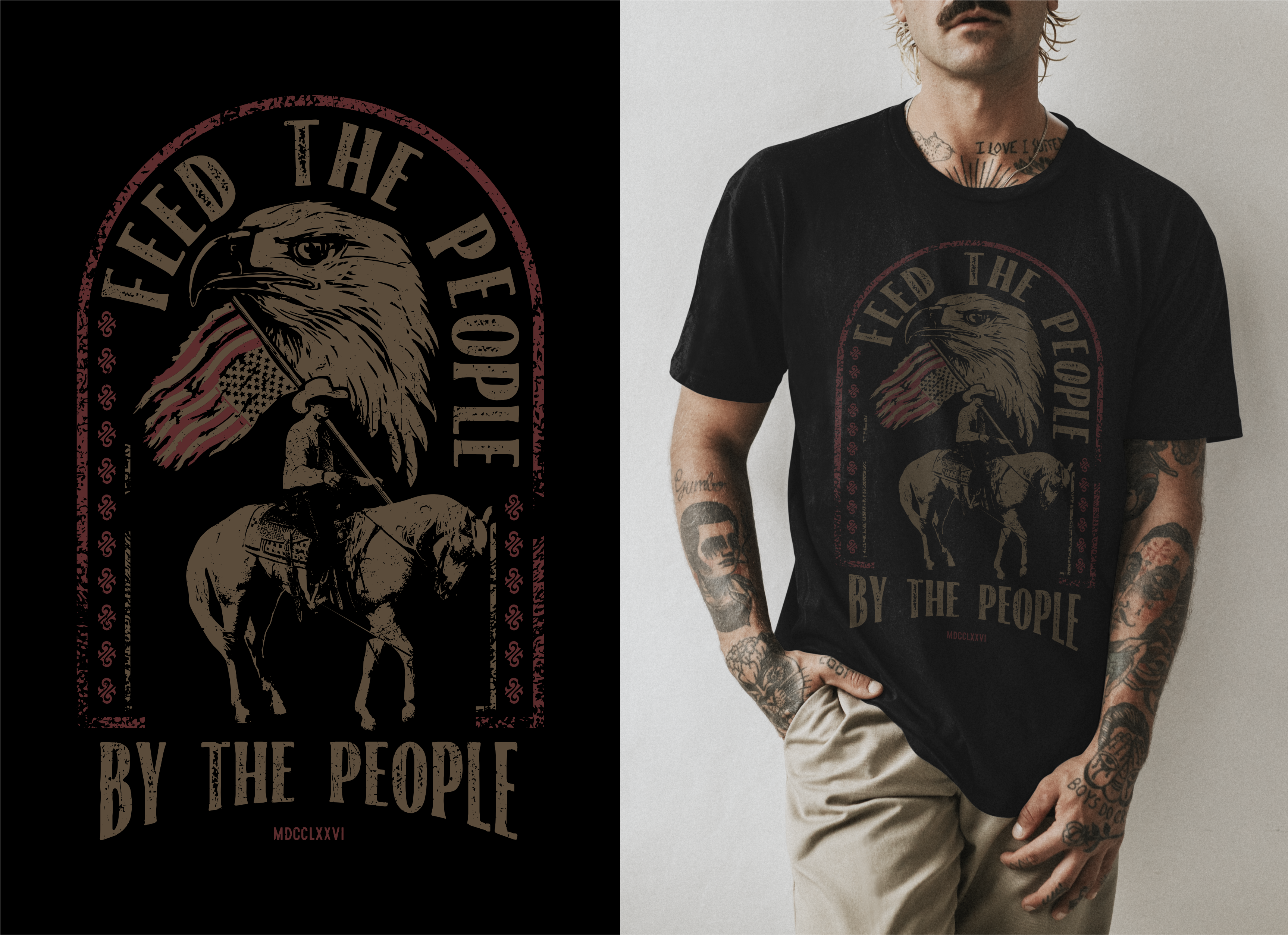 T-shirt Design by DoppelGanger Studio for this project | Design #30610024