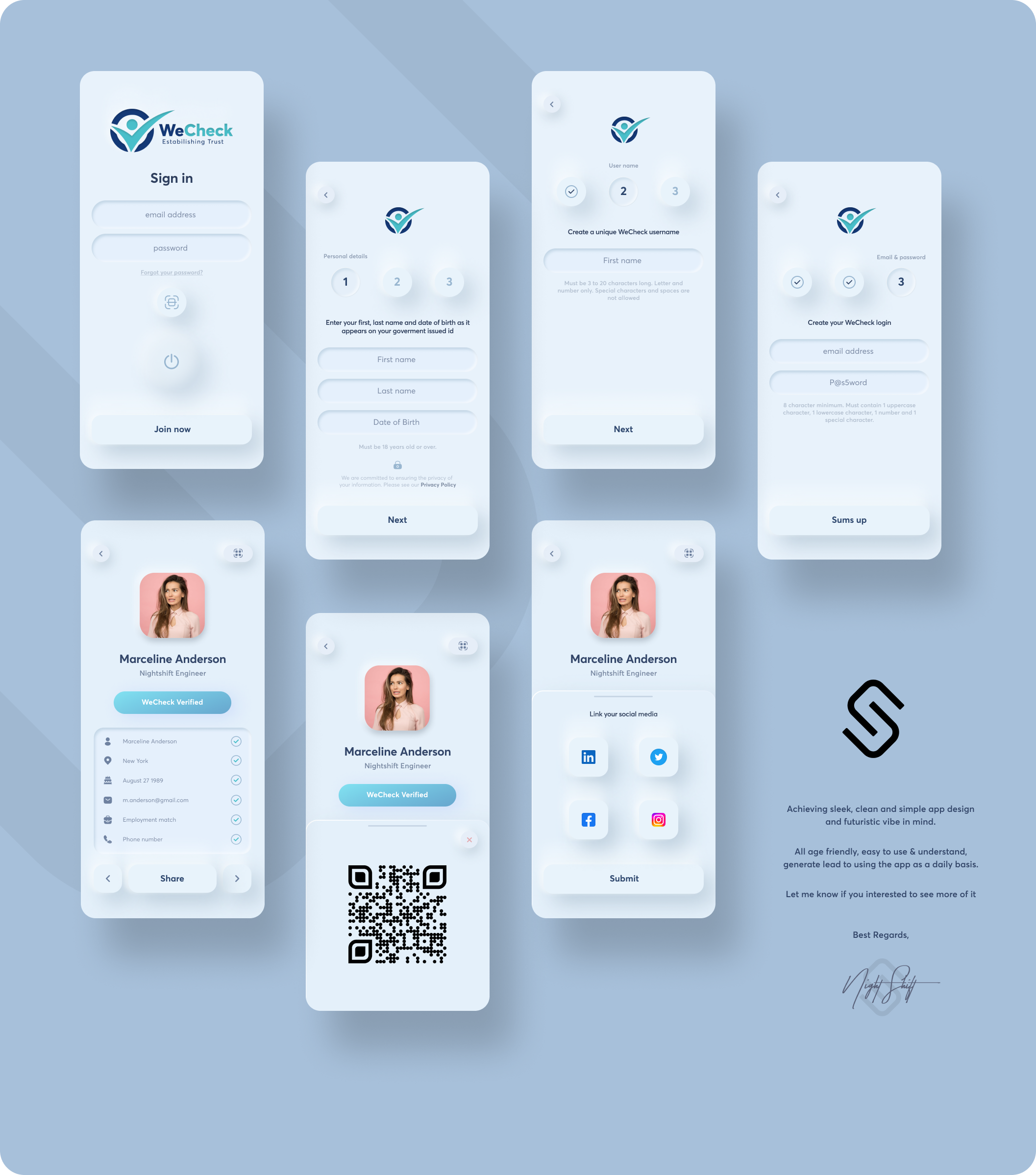 App Design by Night Shift for this project | Design #30614903