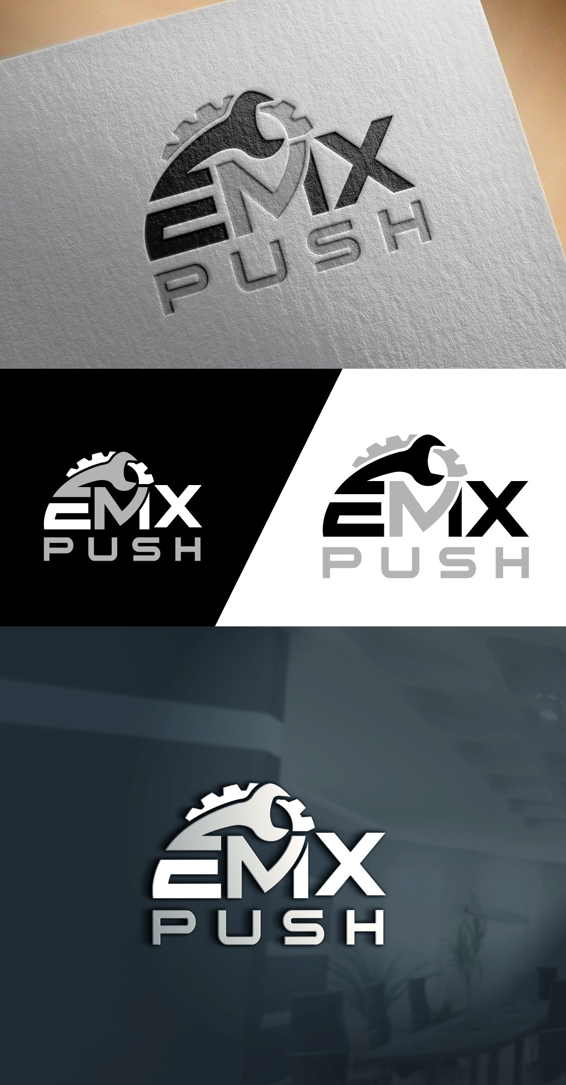 Logo-Design von amran mollaa für EMX PUSH AS | Design #30614889