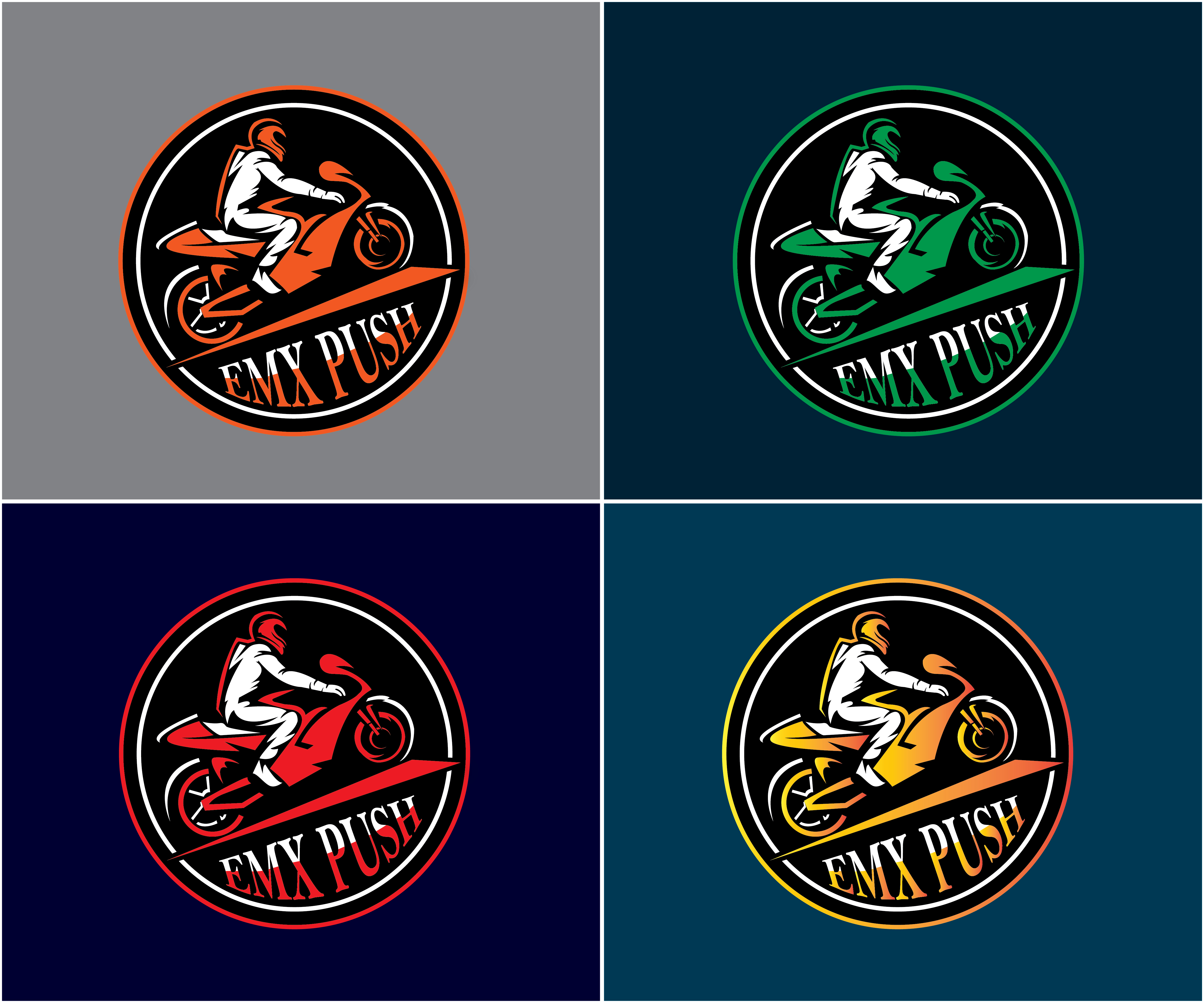 Logo Design by Multi_Design for EMX PUSH AS | Design #30614721