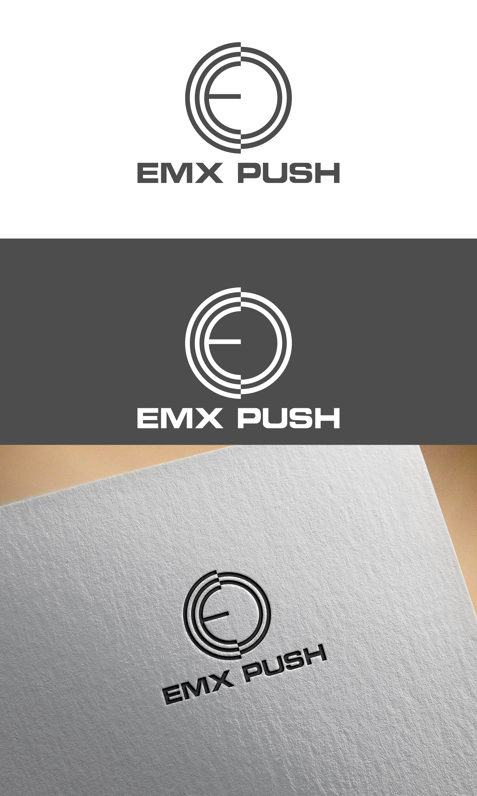 Logo-Design von RAFSAN10 für EMX PUSH AS | Design #30620606