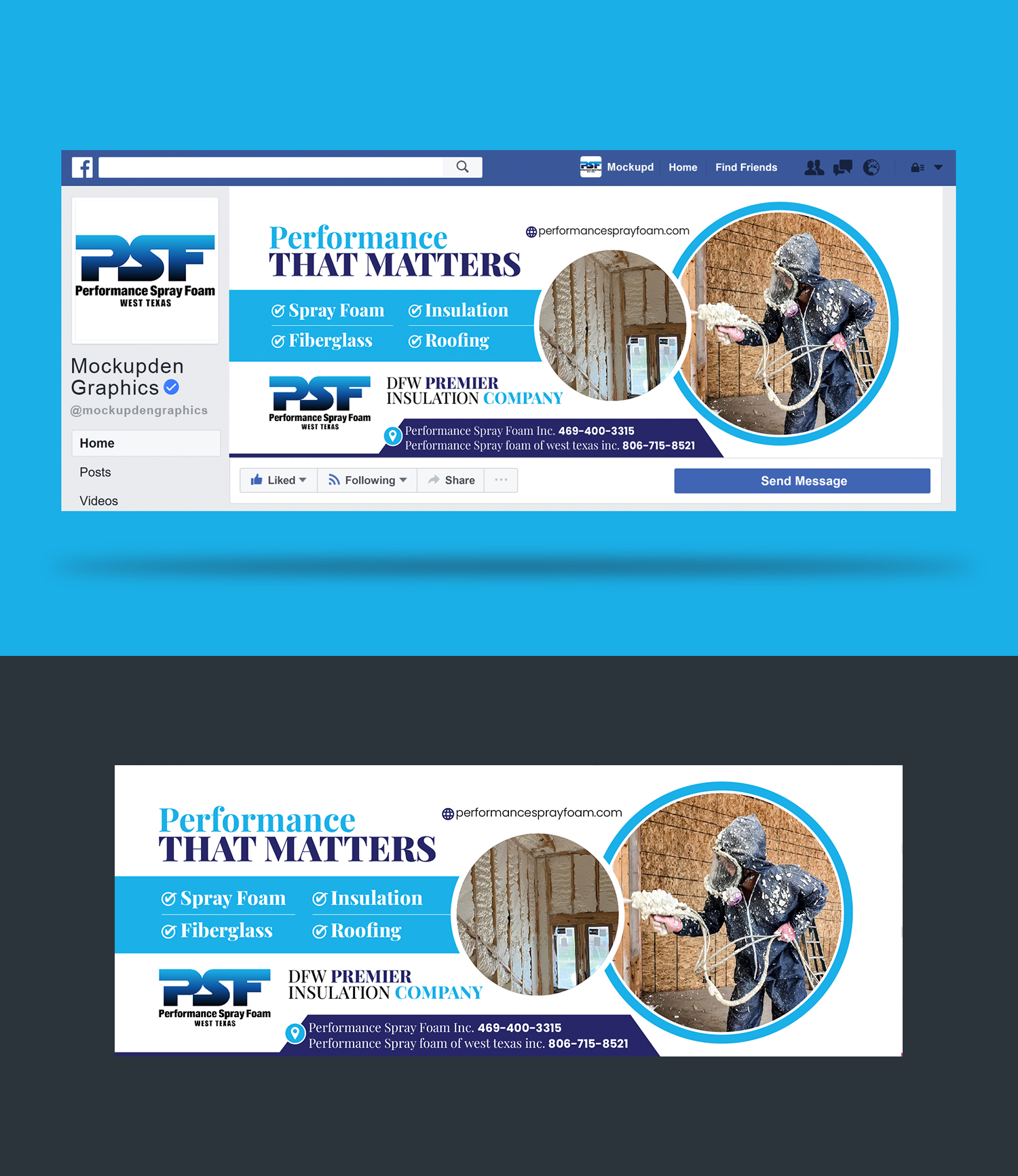 Facebook Design by Hitbar for this project | Design #30620809