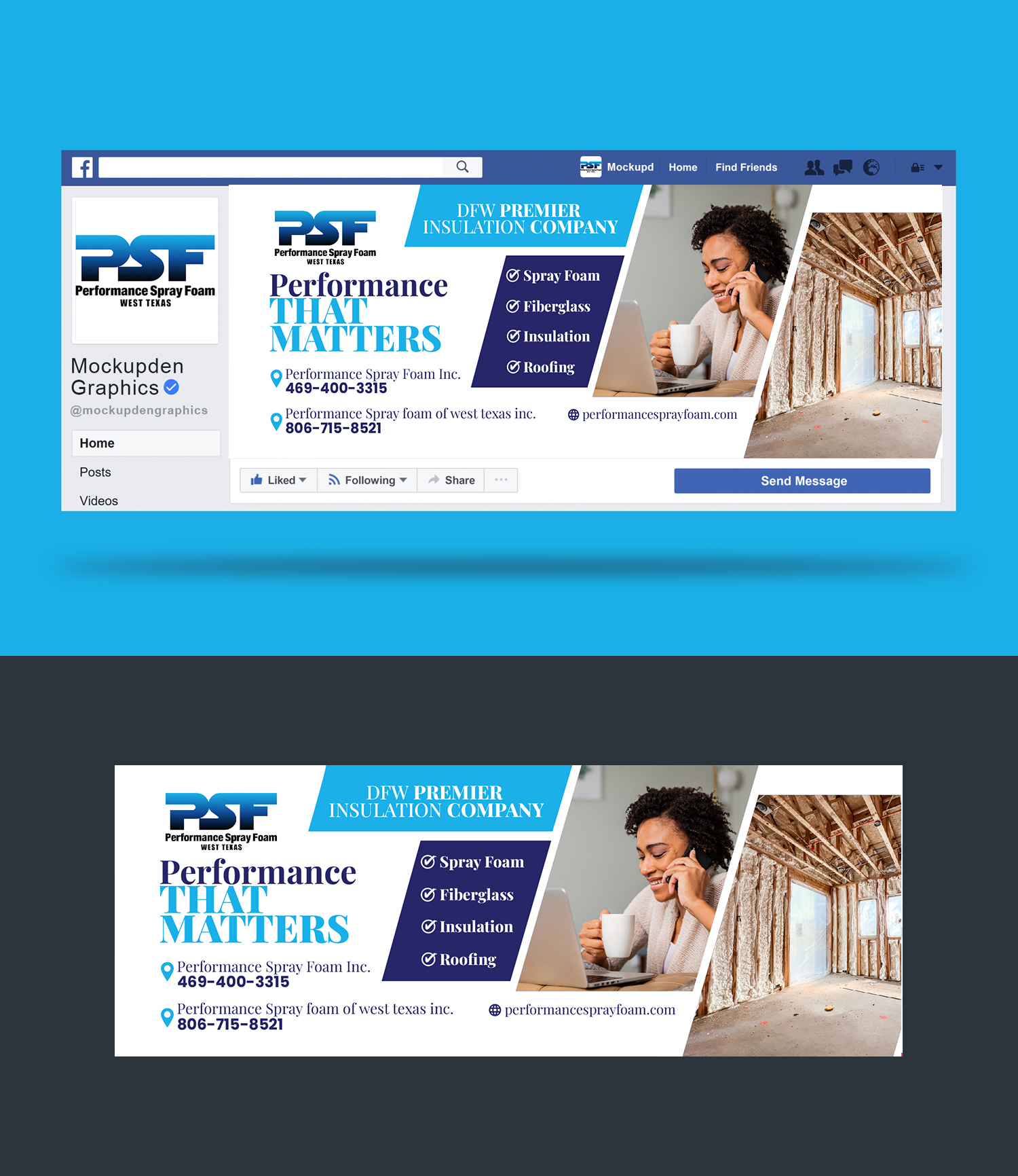 Facebook Design by Hitbar for this project | Design #30638272