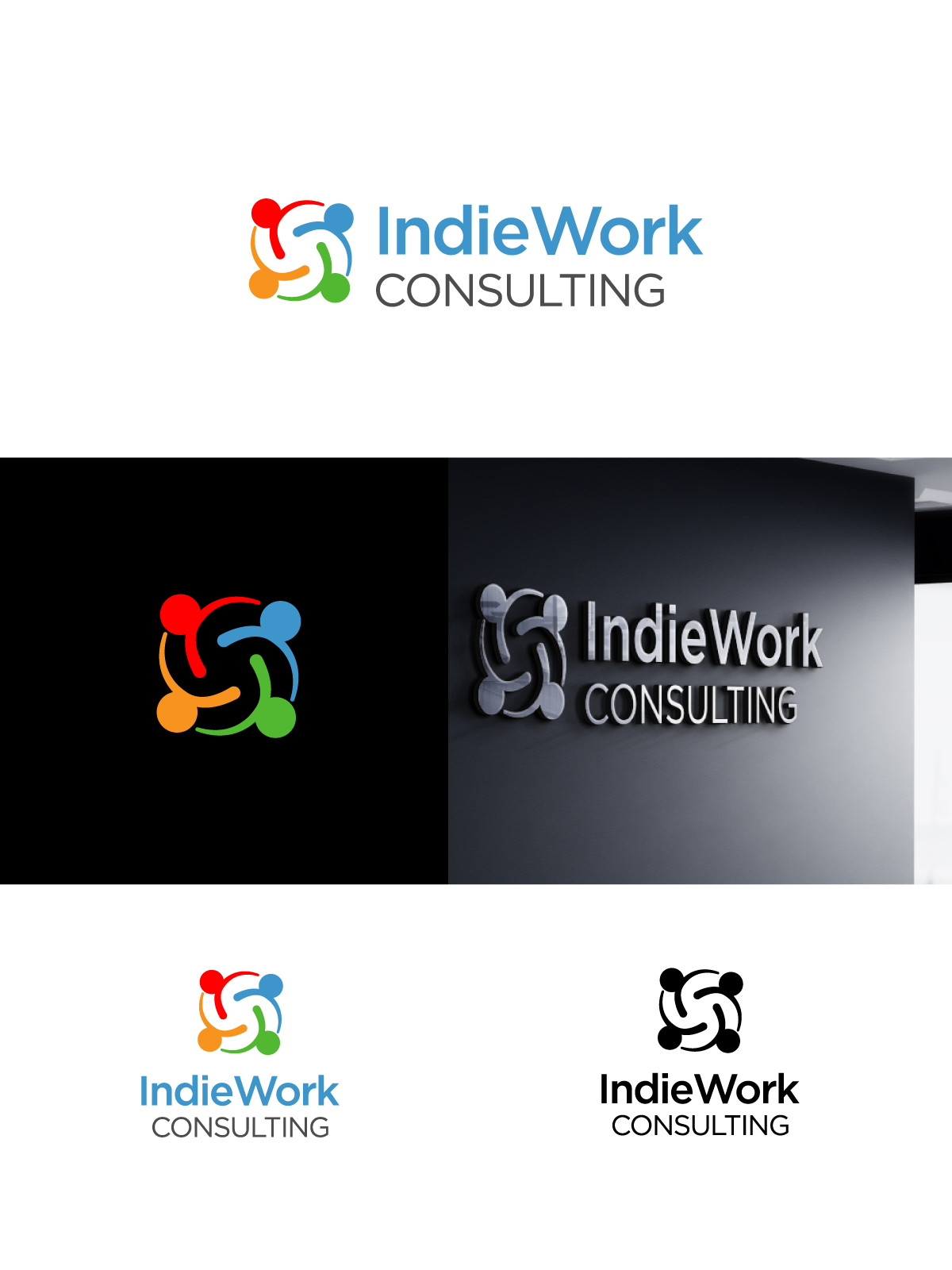 Diseño de Logo por Farhad Kreative para IndieWork Consulting | Diseño #30616735