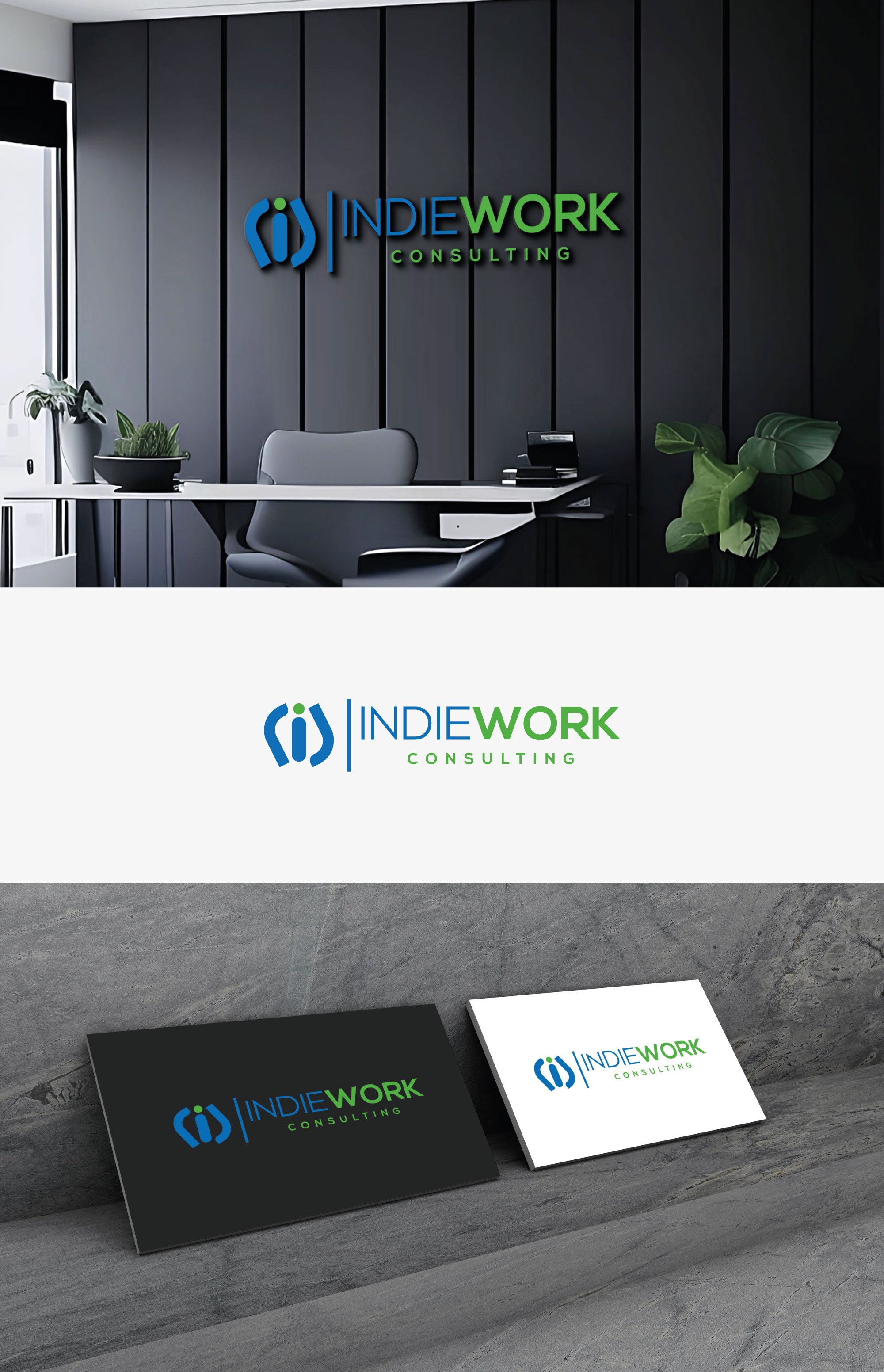 Diseño de Logo por ghostdesigner para IndieWork Consulting | Diseño #30613683