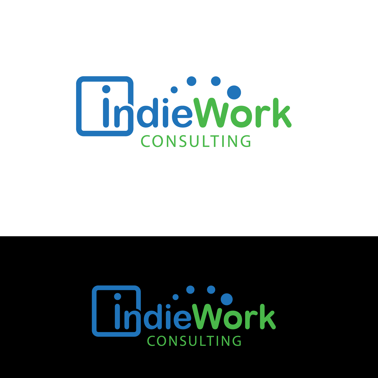Logo-Design von GODDREAMCREATION für IndieWork Consulting | Design #30611242