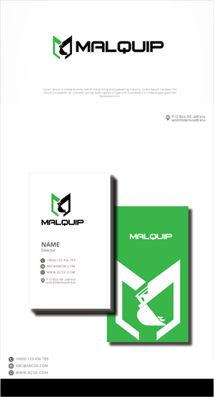 Logo-Design von zebronicgraphic für Malquip Pty Ltd | Design: #30614463