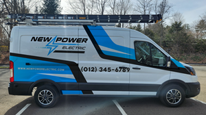 Diseño de Rotulación de Vehículo por AgGraphix para New Power Electric | Diseño: #30657143