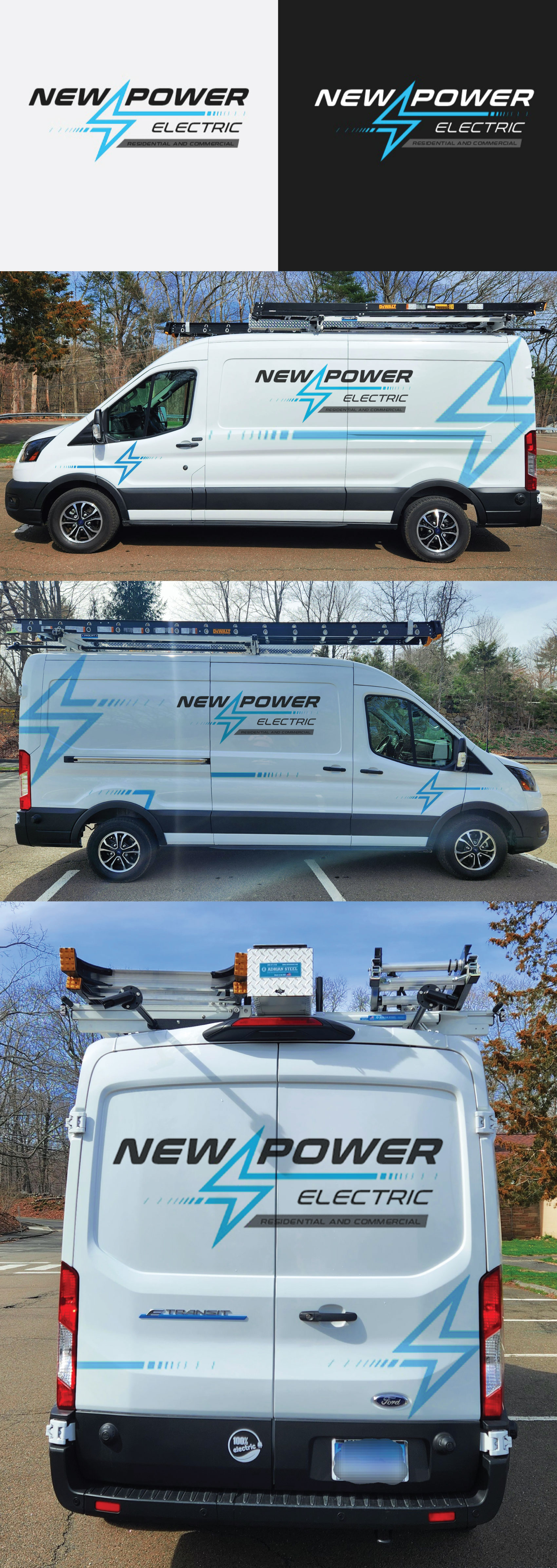 Car Wrap Design by Srana93 for New Power Electric | Design #30630524