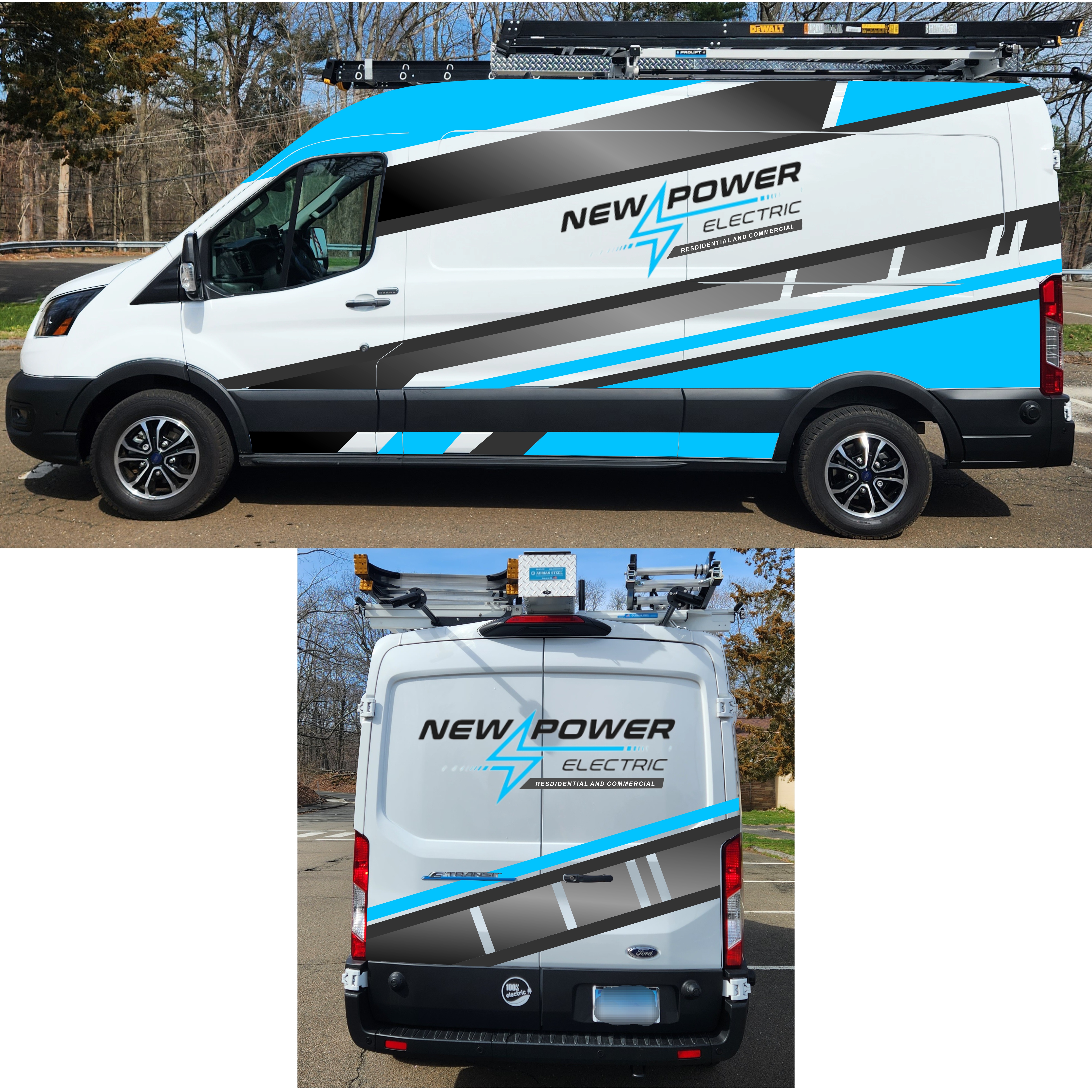 Car Wrap Design by Muhabeee for New Power Electric | Design #30644380