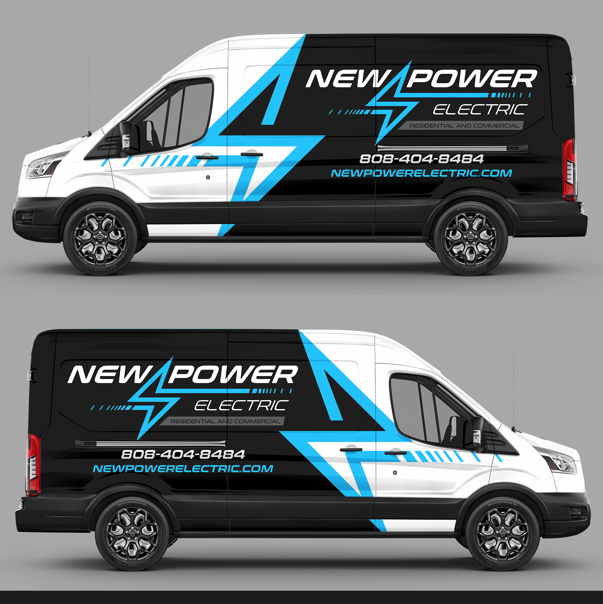 Car Wrap Design by rajagee for New Power Electric | Design #30645724