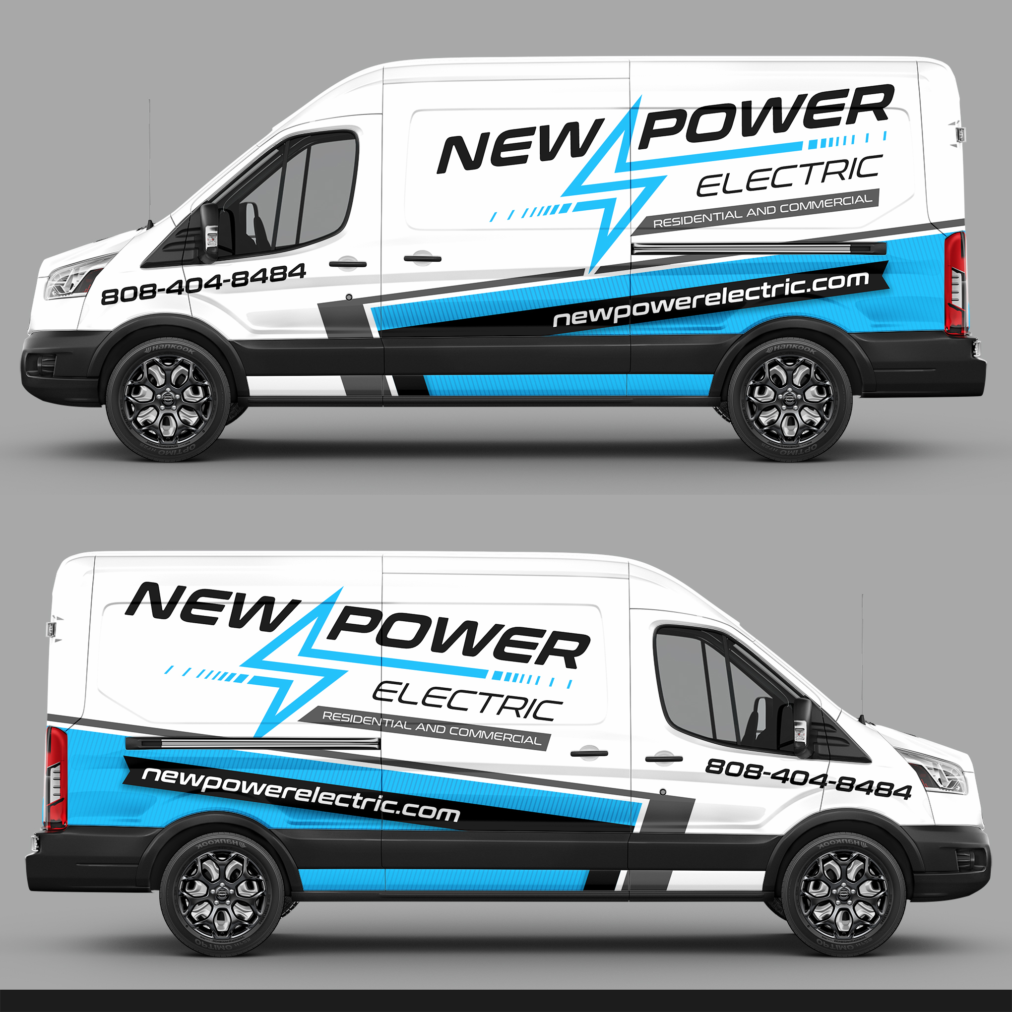 Car Wrap Design by rajagee for New Power Electric | Design #30645969