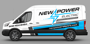 Diseño de Rotulación de Vehículo por rajagee para New Power Electric | Diseño: #30723673