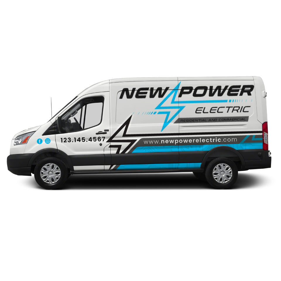 Car Wrap Design by Yoga Tri for New Power Electric | Design #30620949