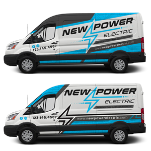 Car Wrap Design by Yoga Tri for New Power Electric | Design: #30621240
