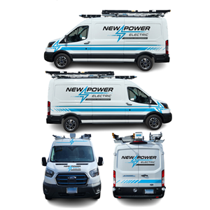 Car Wrap Design by Radsky17 for New Power Electric | Design: #30636425
