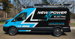 Car Wrap Design by typefdesign for New Power Electric | Design #30652686