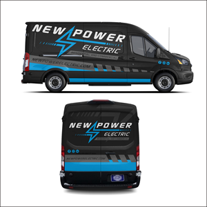 Diseño de Rotulación de Vehículo por yanuar wahyu h para New Power Electric | Diseño: #30648621