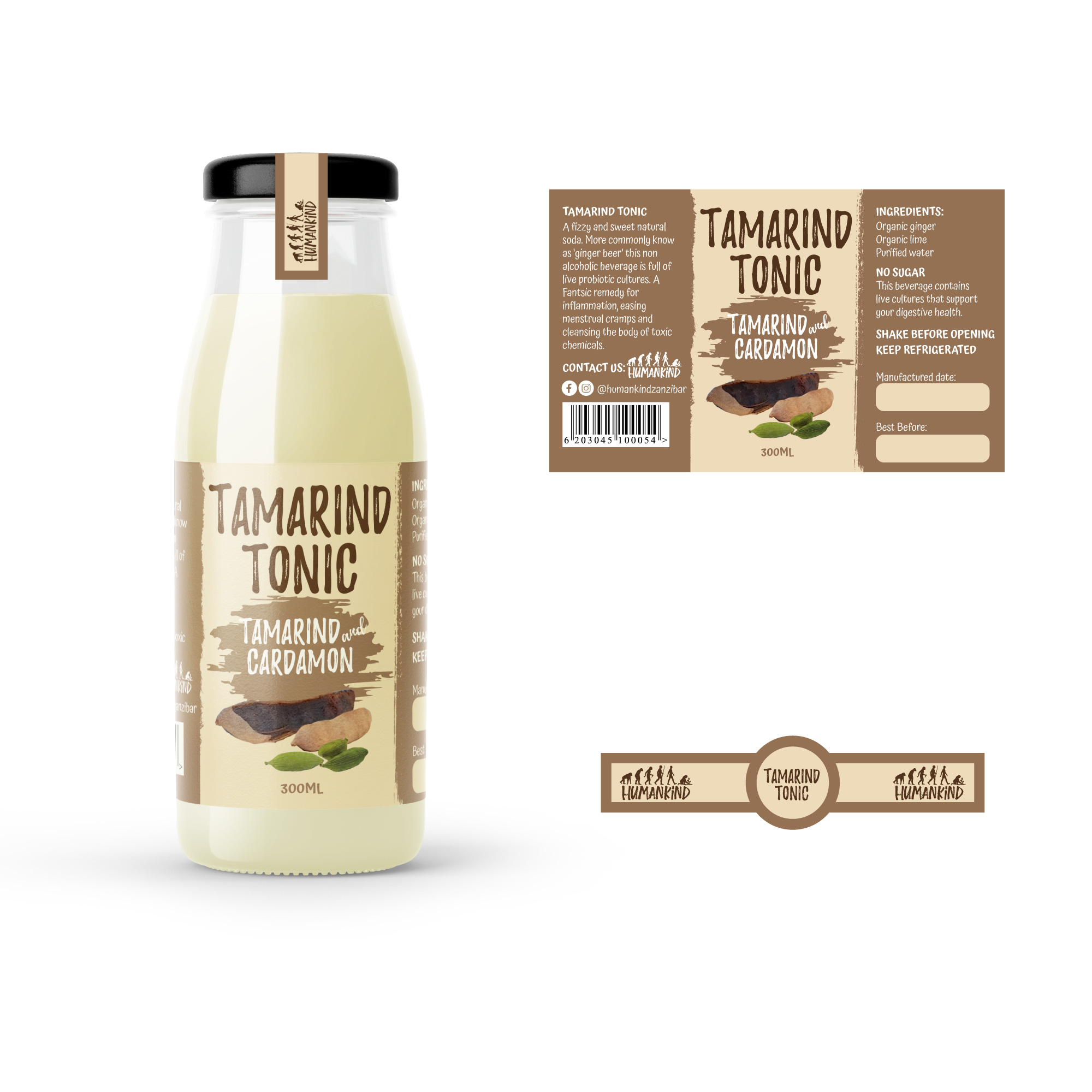 Label Design by Sergio Coelho for Humankind Ltd | Design #30684174