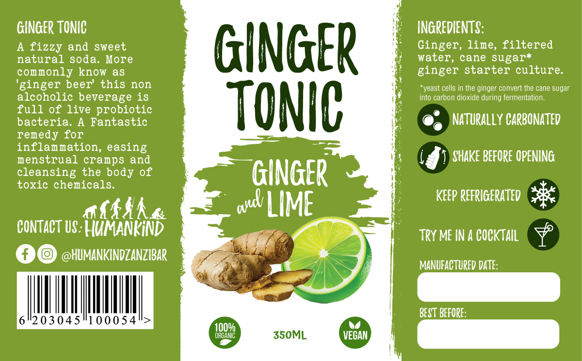 Label Design by Sergio Coelho for Humankind Ltd | Design #30702912