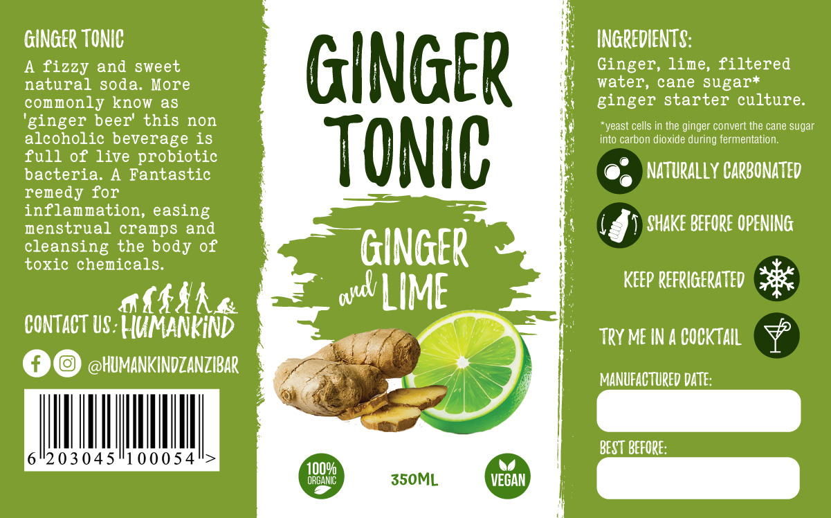 Label Design by Sergio Coelho for Humankind Ltd | Design #30702969